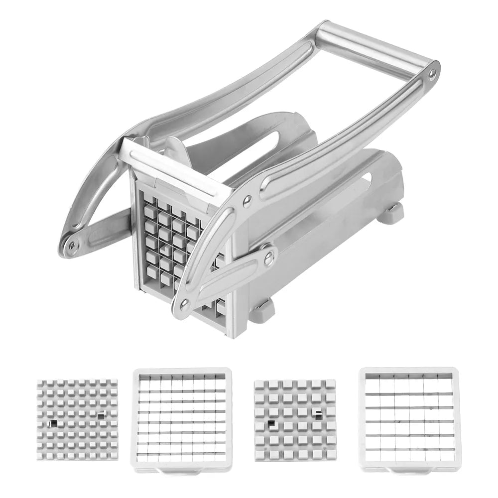 2 Blades Stainless Steel Potato Strip Cutter