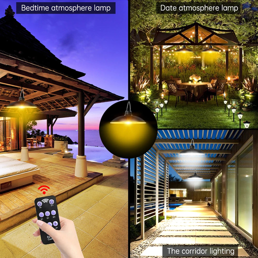 LED Solar Pendant Lights