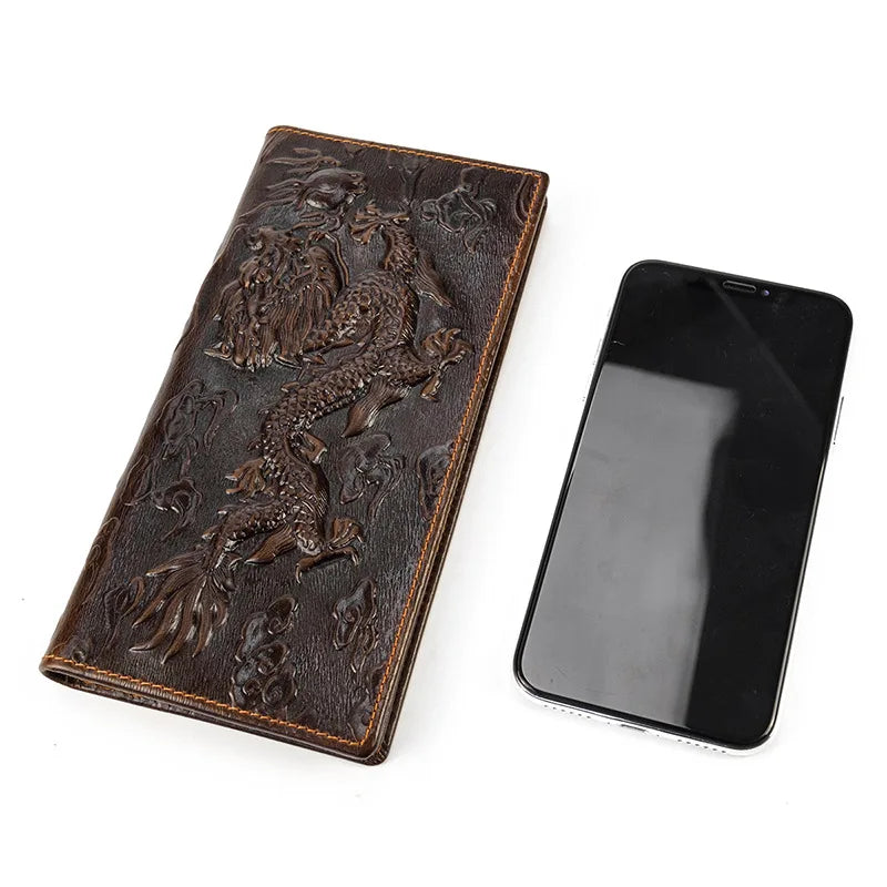 dragon genuine Leather Wallet