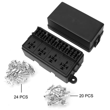 12V 40A 12-Way Fuse Box