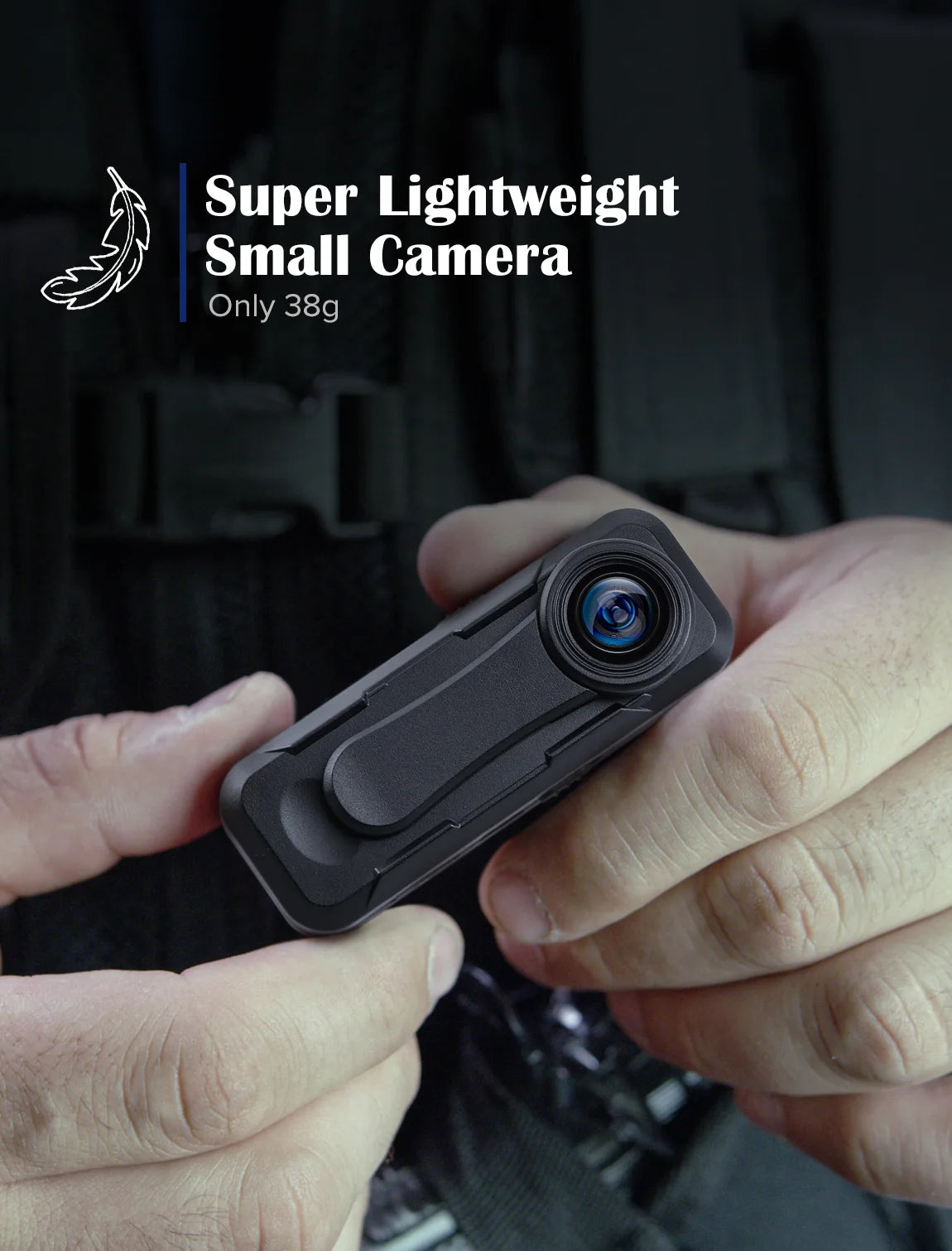 W1 Mini  Full HD 1080P Portable body Camera