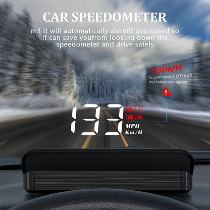 HUD Projector Display Digital Car Speedometer