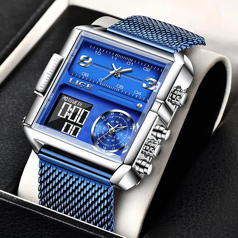 Luxury Men Quartz Digital Watch