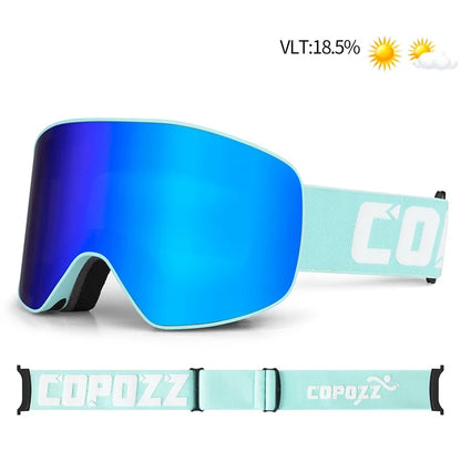 Anti-fog UV400 Ski Goggles