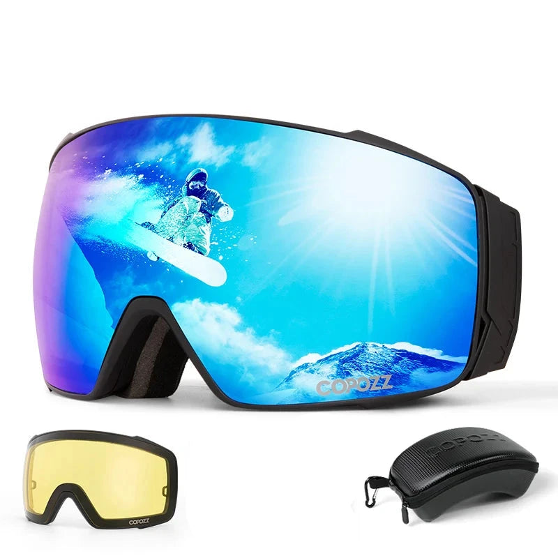 Magnetic Polarized Ski Goggles