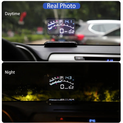 HUD Display Reminder Water Temp Car Windshield Projector