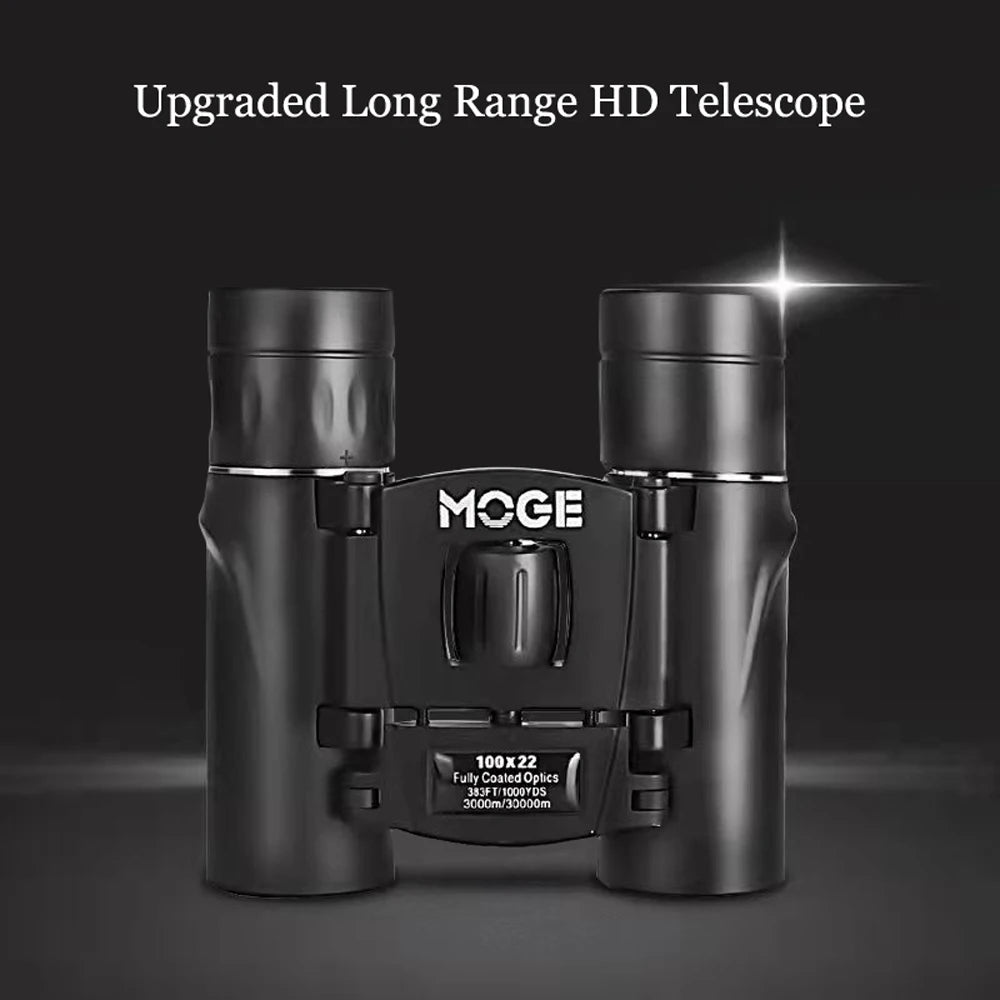 100x22 HD Powerful 2000M Long Range Folding Mini Telescope