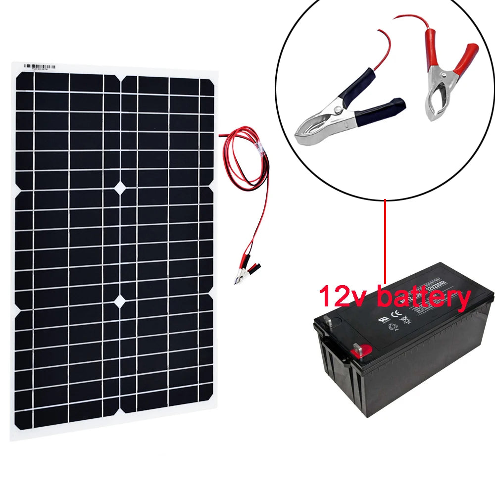 12v 30w Solar Panel For Camera