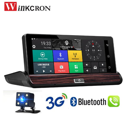 7 inch GPS Navigation DVR video Camera