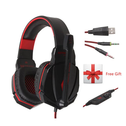 G2000 Wired Gaming Headset with Mic