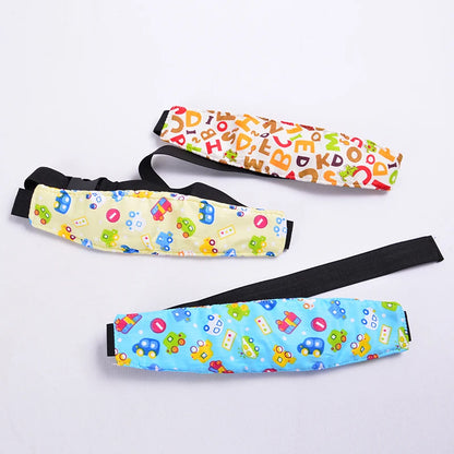 Infant Baby Car Seat Head Support Belt