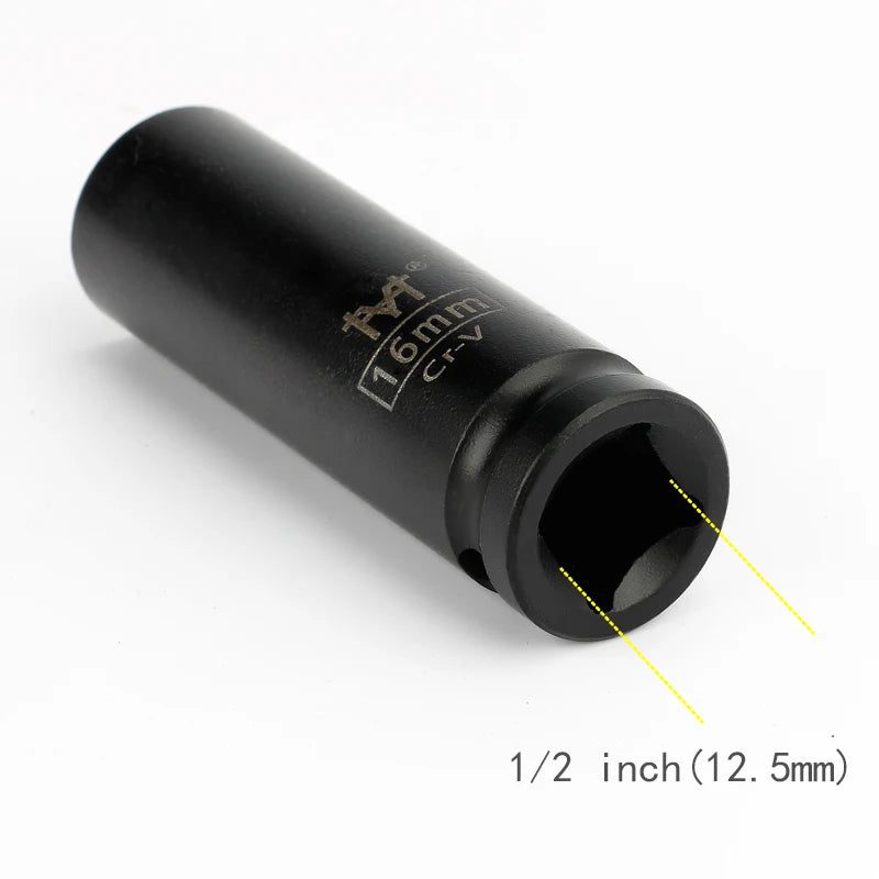 1/2" Inch Drive Deep Impact Sockets Set