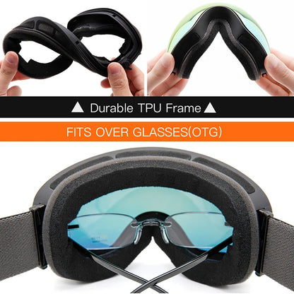 Interchangeable Lens Ski Goggles