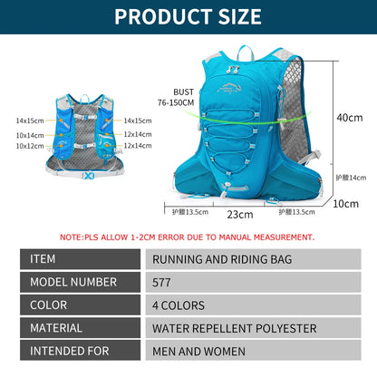 Portable waterproof bicycle sports backpack