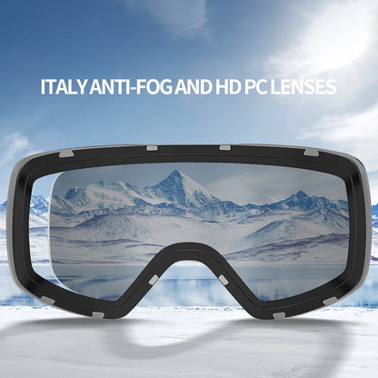 Anti-fog UV400 Ski Goggles