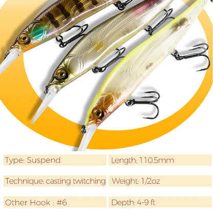 professional Fishing Lures Wobbler