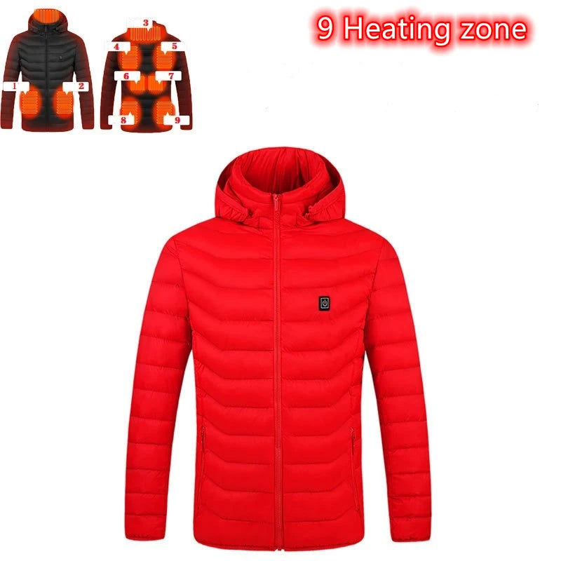 Heated USB Winter Jackets