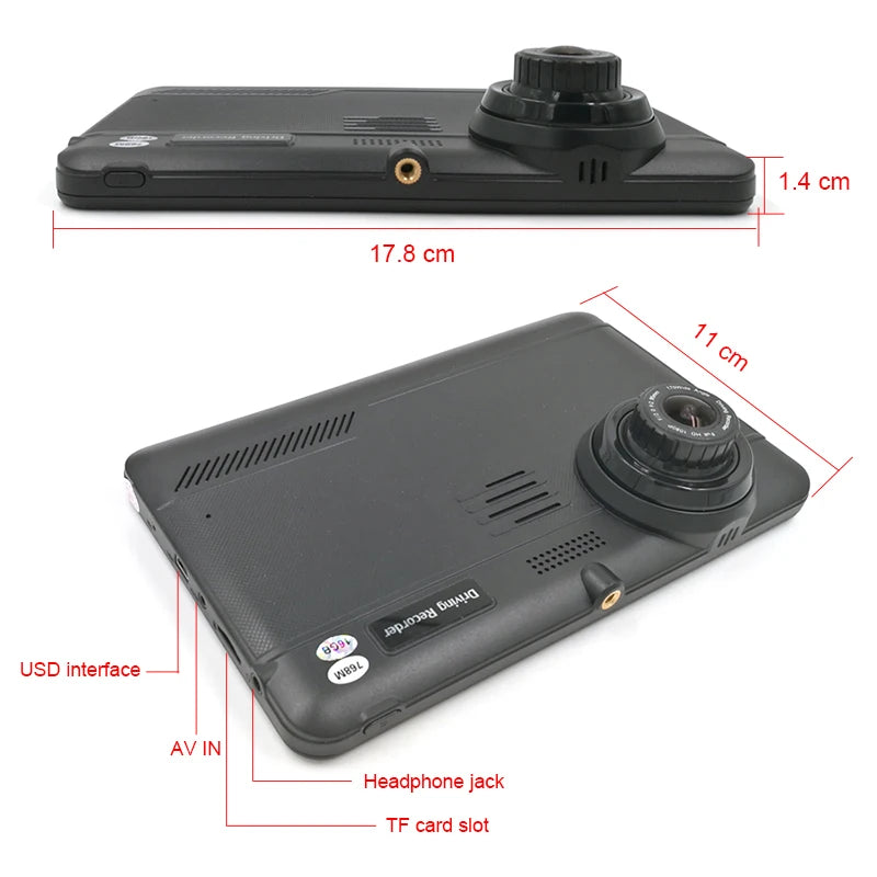 7 inch Android Bluetooth Car GPS Navigator