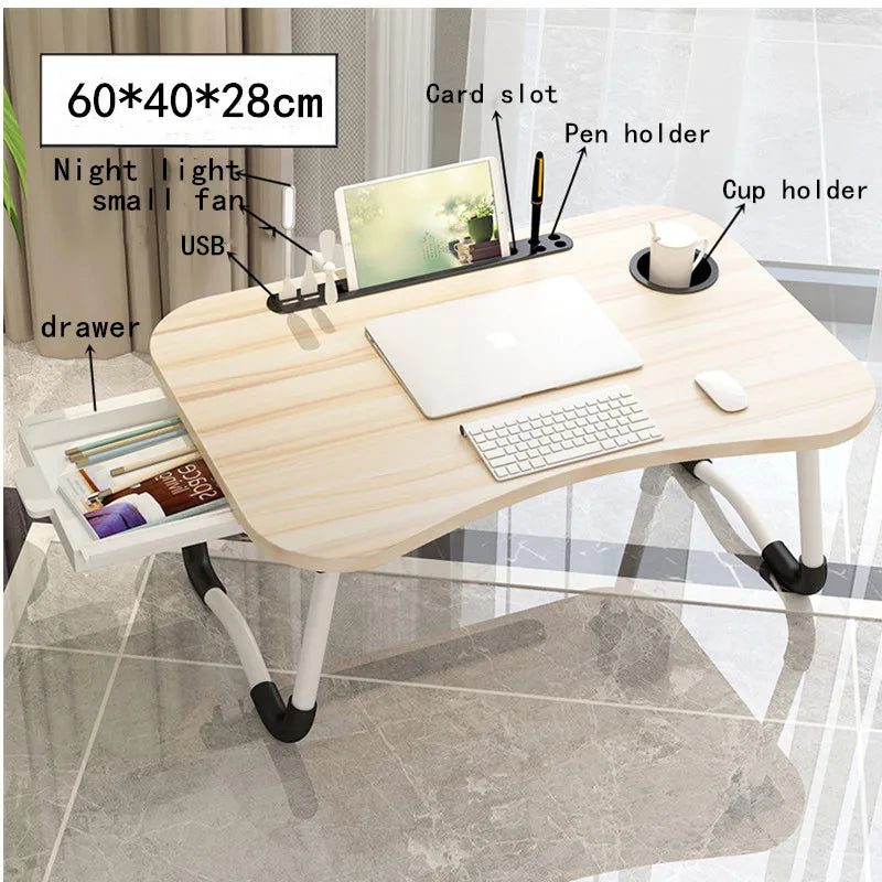 Home Folding Laptop Desk for Bed