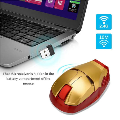 Wireless Mice Iron Man Mouse