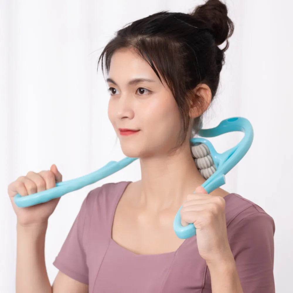 Hand Pressure Neck Massager Roller