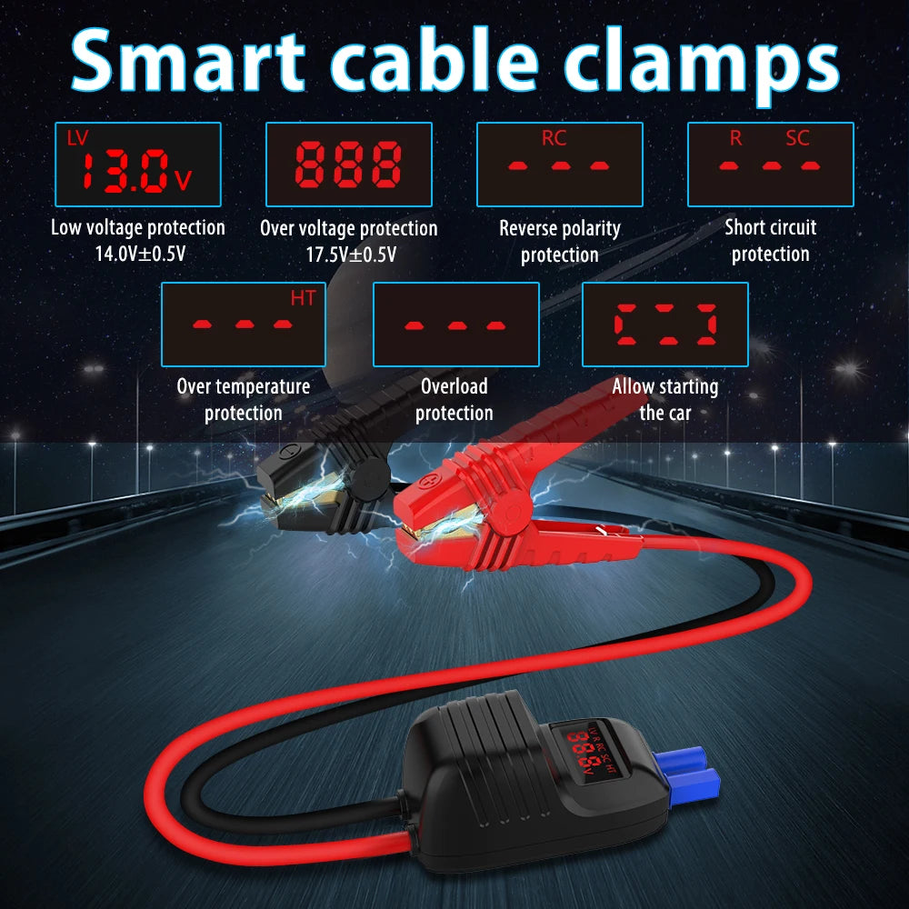 1000A Car Jump Starter  Power Bank