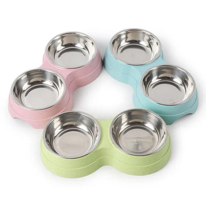 Stainless Steel Pet Drinking Dish