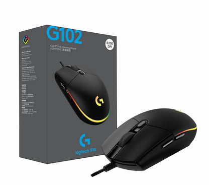 G102 Lightsync Wired Gaming Mouse