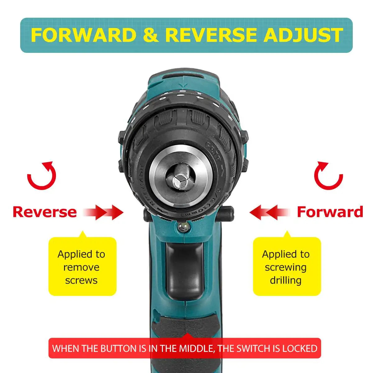 10mm 13mm Brushless Impact Drill