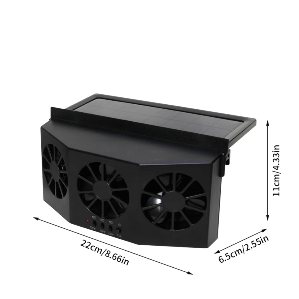 Solar Car Exhaust Fan