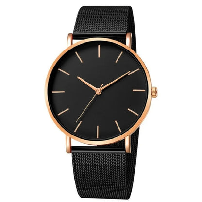 Minimalist Men Fashion Ultra Thin Watches