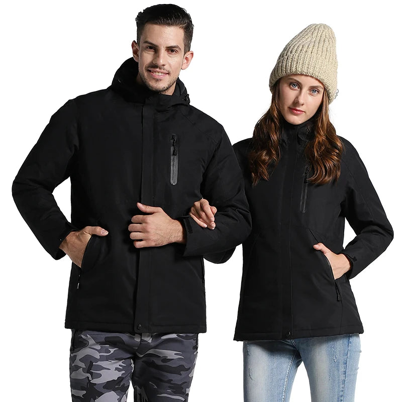 Couples Heated Waterproof Jacket