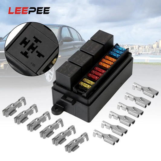 12V 40A 12-Way Fuse Box