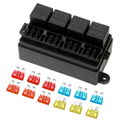 12V 40A 12-Way Fuse Box