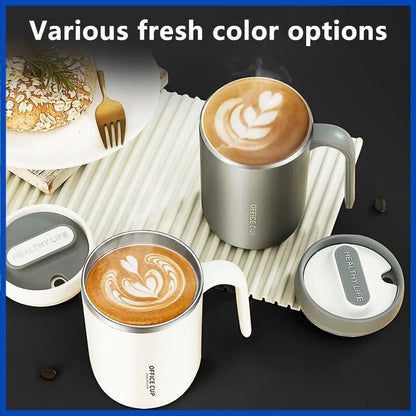 500ml Thermos Coffee Cup with Straw