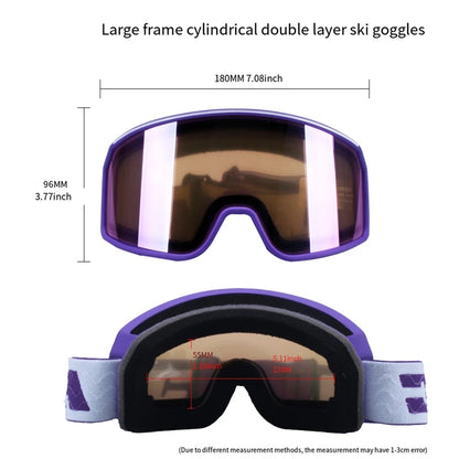 Double Layers Anti-Fog Ski Goggles