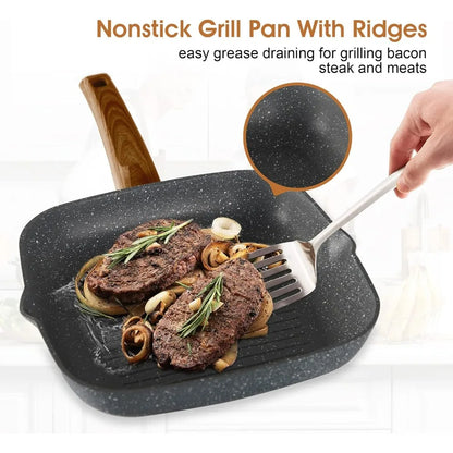 Kitchen Non-Stick Pots and Pans Set