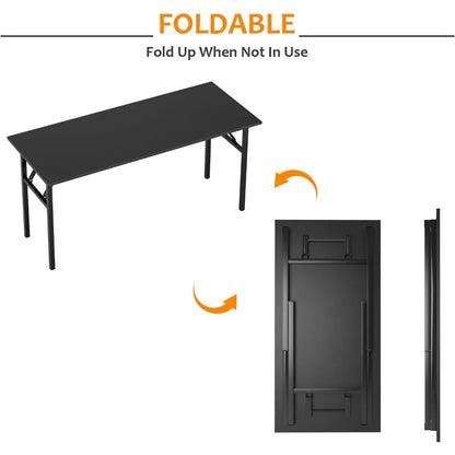 62 Inches Folding Computer Desk