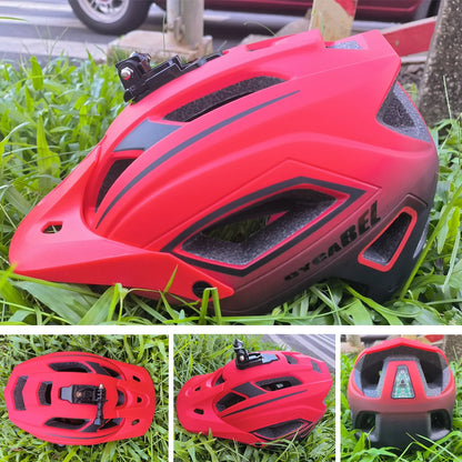 Men MTB Bicycle Helmet with LED Light