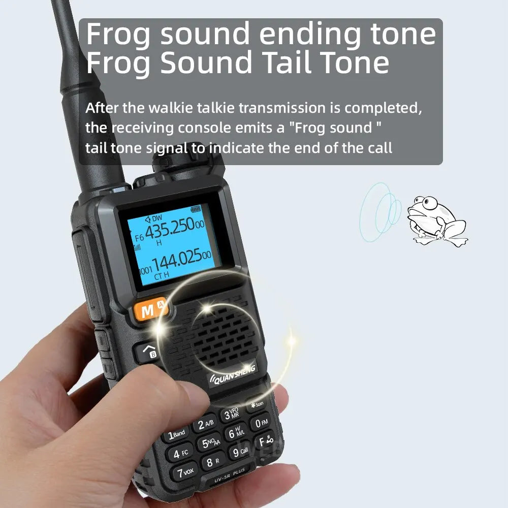 Portable UV 5R Plus Walkie Talkie