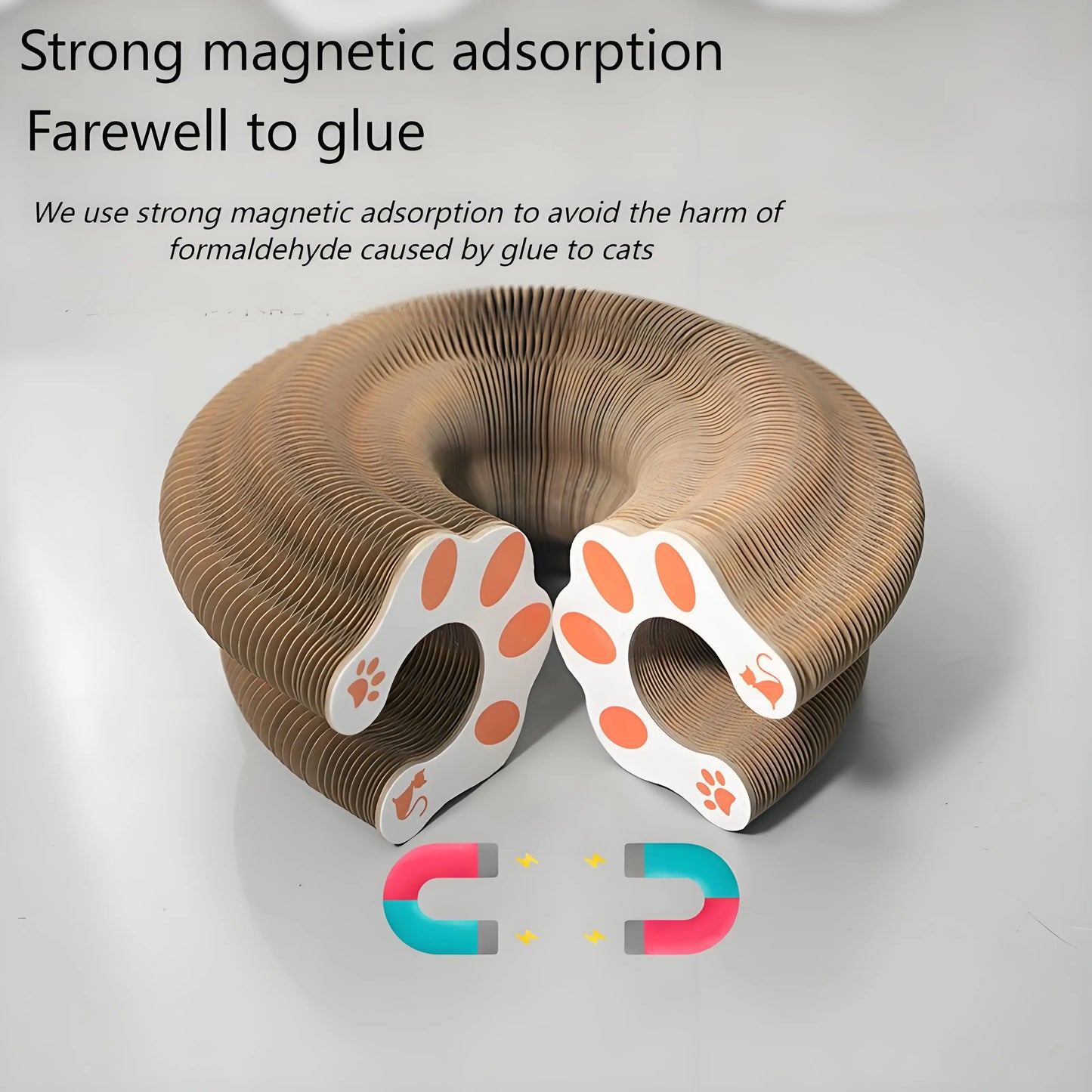 Cat Scratching Board with Bell Toy