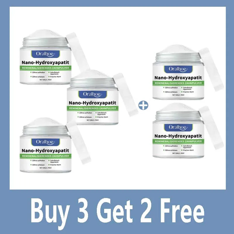 Whitening Tooth Powder with 10% Hydroxyapatite