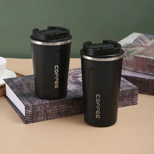 350ml/500ml Stainless Steel Thermal Coffee Cup