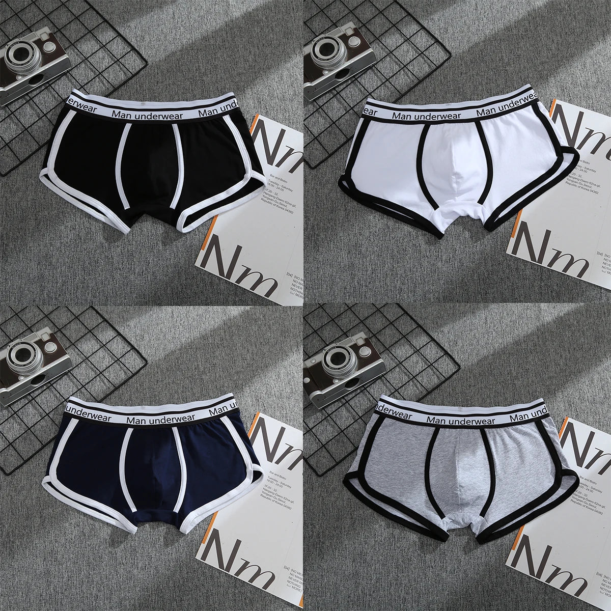 Men's Cotton Boxer Shorts