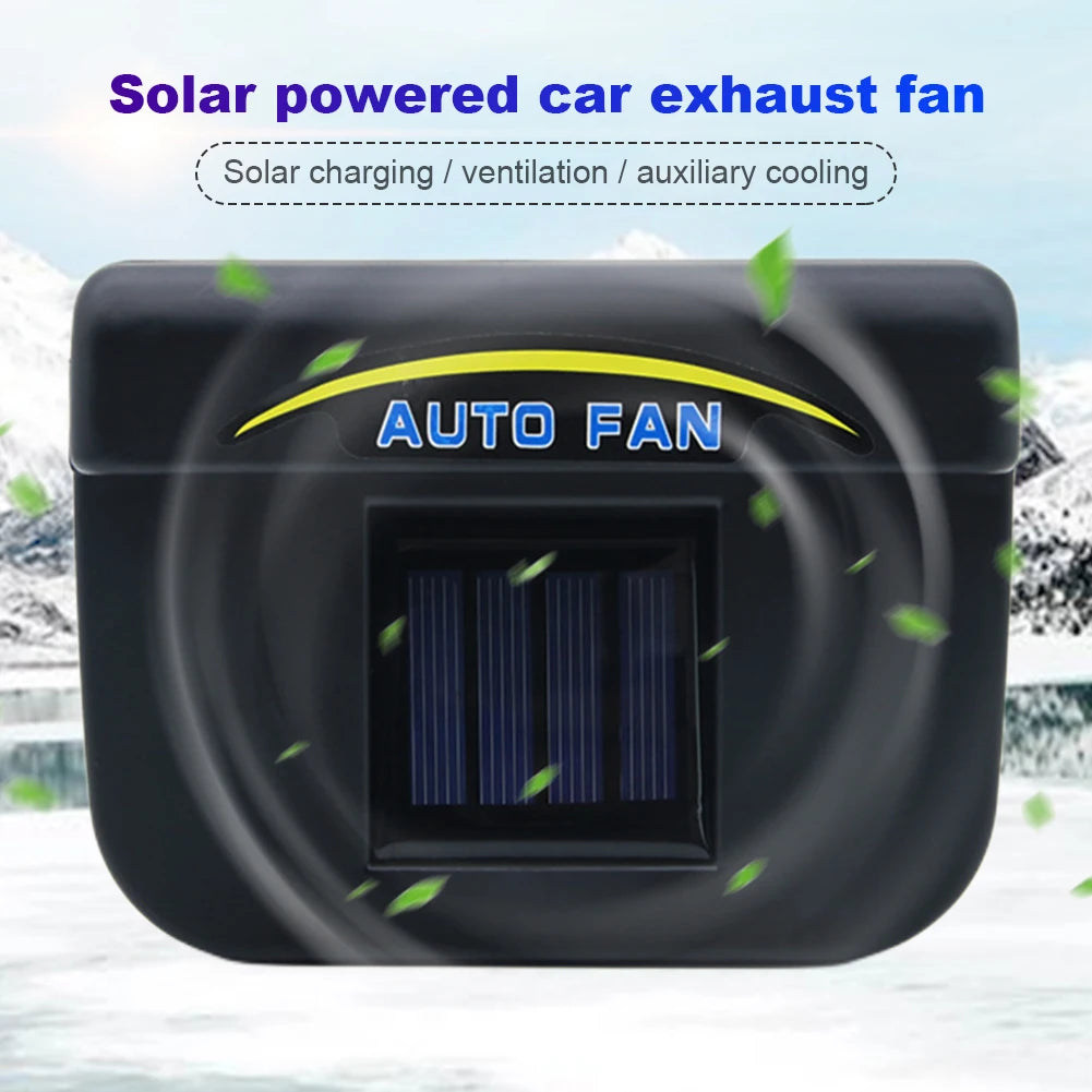0.8W Solar Car Ventilation Fan