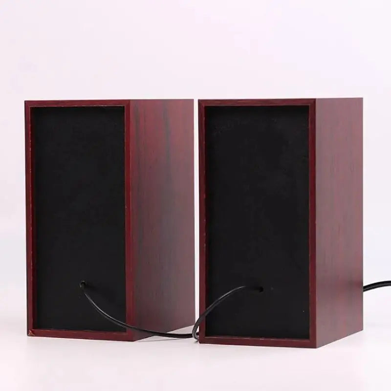 Wooden Bookshelf Speakers