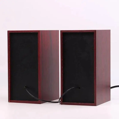 Wooden Bookshelf Speakers