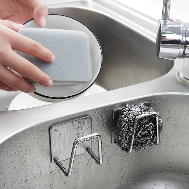 Kitchen Stainless Steel Sponge Holder