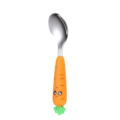 Baby Food Feeding Fork Spoon