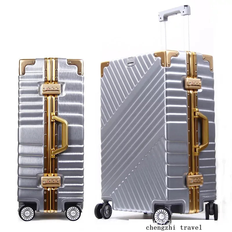 Aluminium Frame Trolley Luggage Bag